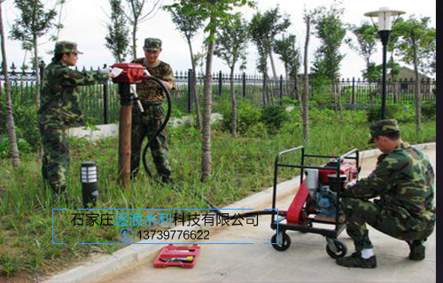 氣動打樁機(jī)在搶險(xiǎn)使用中大大提高了工作效率